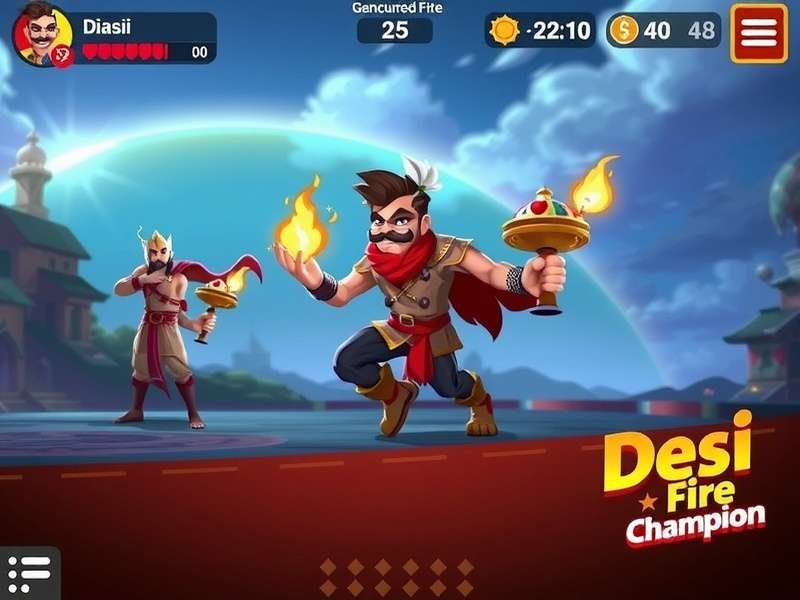 Desi Fire Champion Gameplay Screenshot